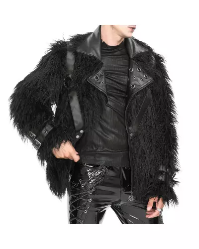 Faux Fur Jacket for Men from Devil Fashion Brand at €159.90