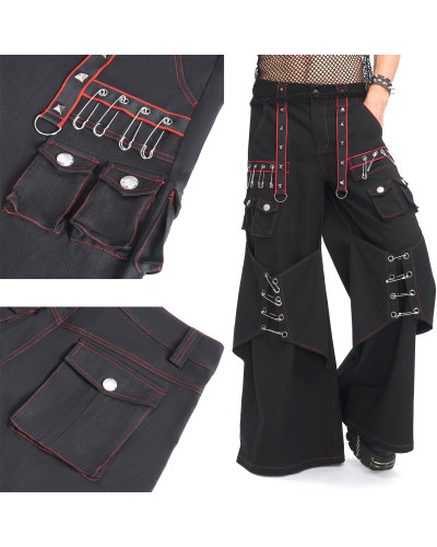 Pantalón Gótico Ancho para Hombre