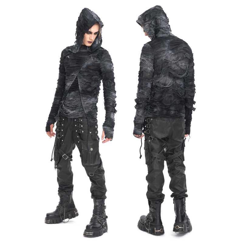 T-Shirt with Hood for Men