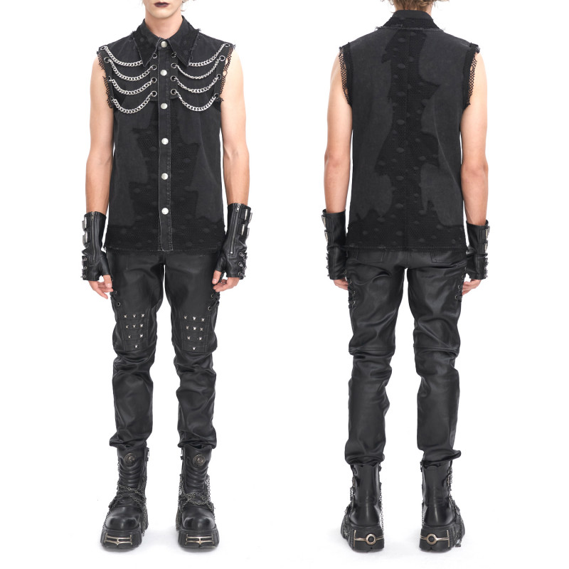 Camisa con Cadenas para Hombre