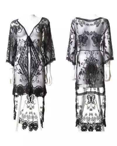 Transparenter Kimono-Cardigan der Style-Marke für 15,00 €