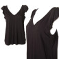 Camiseta Negra con Tiras Camiseta Negra con Tiras