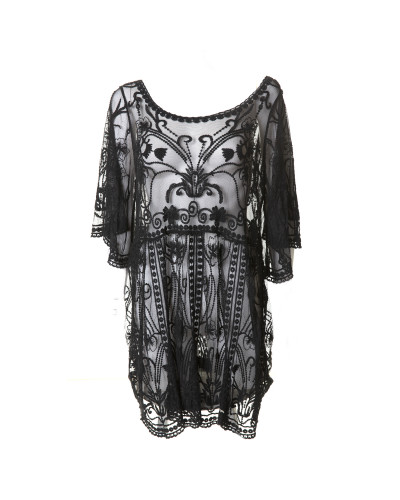 Camiseta Larga Transparente