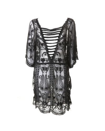 Camiseta Larga Transparente