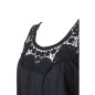 Top mit Guipur Top mit Guipur