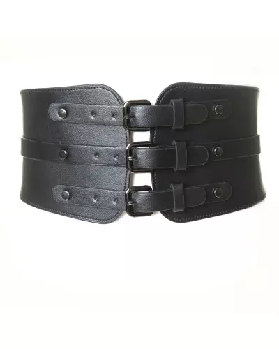 Belt with Three Buckles