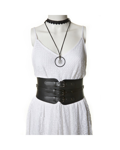 Belt with Three Buckles