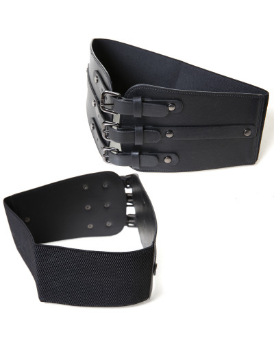 Belt with Three Buckles