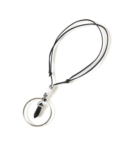 Collar con Calavera y Piedra