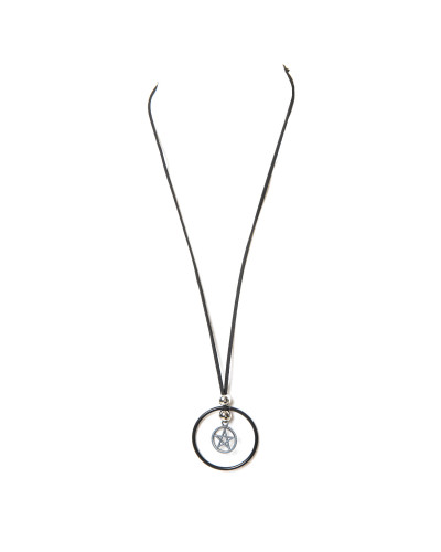 Collar con Pentagrama y Aro