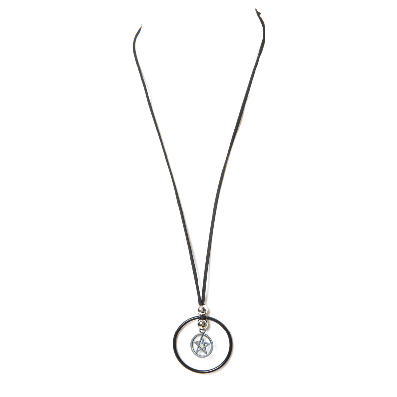 Collar con Pentagrama y Aro