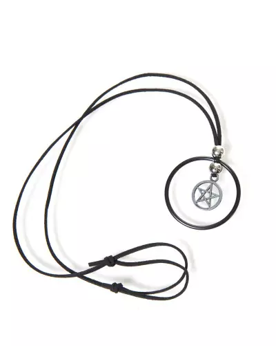 Necklace with Pentagram and Hoop from Style Brand at €5.00