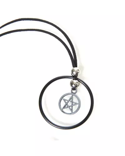 Necklace with Pentagram and Hoop from Style Brand at €5.00