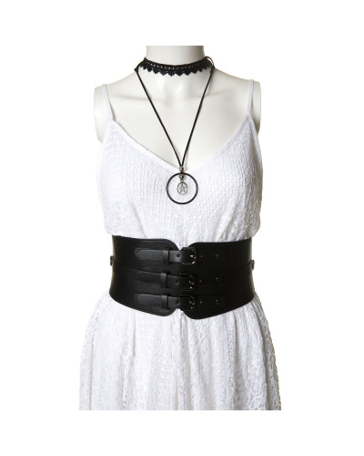 Collar con Pentagrama y Aro
