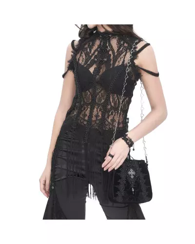 Bolso Negro con Cruz marca Devil Fashion a 49,00 €