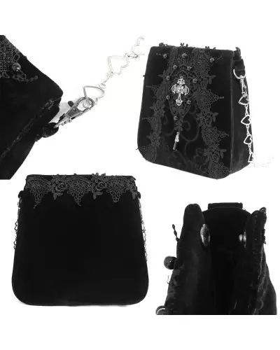 Bolso Negro con Cruz marca Devil Fashion a 49,00 €