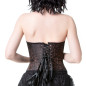 Corsete Marrom e Preto Corsete Marrom e Preto