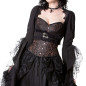 Corsete Marrom e Preto Corsete Marrom e Preto