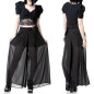 T-Shirt Courte avec Dentelle