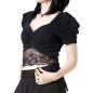 Short T-Shirt Lace Short T-Shirt Lace