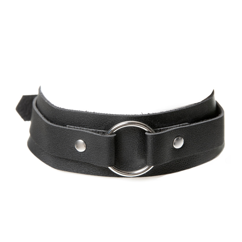 Choker with Ring and Studs