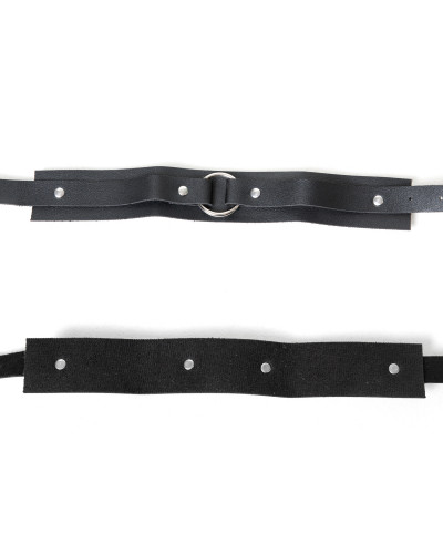 Choker with Ring and Studs