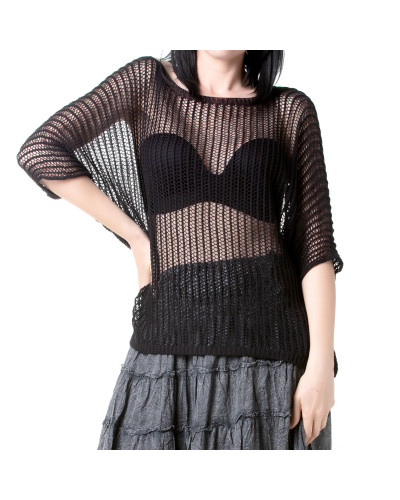 Black Knit Sweater