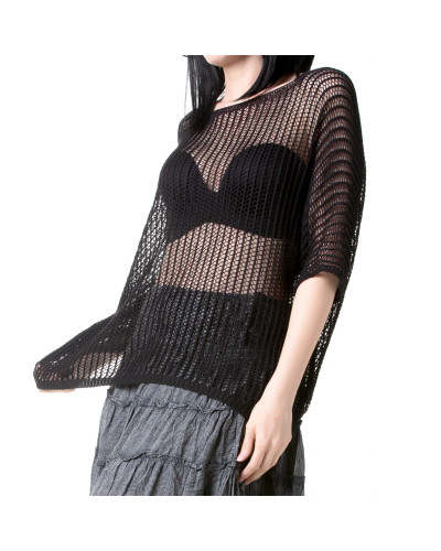 Black Knit Sweater