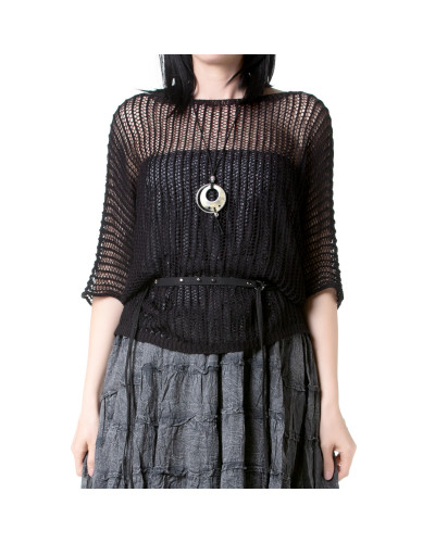 Black Knit Sweater