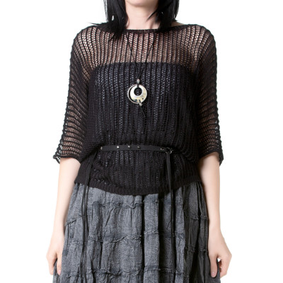 Pull en Tricot Noir
