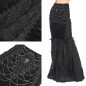 Black Skirt with Cross and Chains