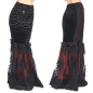 Black and Red Skirt with Cross and Chains Black and Red Skirt with Cross and Chains
