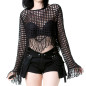 Pull en Tricot avec Franges Pull en Tricot avec Franges