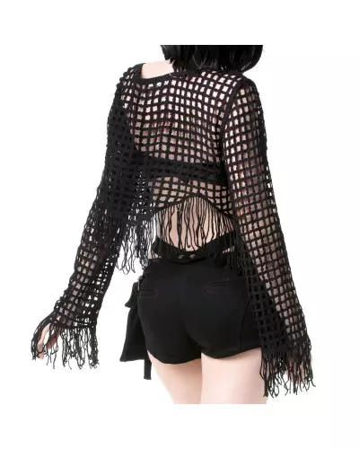 Pull en Tricot avec Franges de la Marque Style à 17,00 €