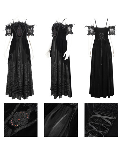 Elegantes Schwarzes Kleid