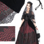 Vestido Elegante Rojo y Negro Vestido Elegante Rojo y Negro