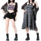 Offener Netzstrick-Cardigan Offener Netzstrick-Cardigan
