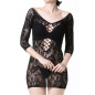 Camiseta de Malha com Flores
