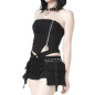 Asymmetric Top with Zipper