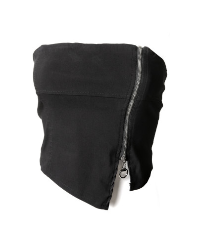 Asymmetrisches Top mit Reißverschluss