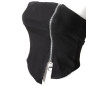 Top Assimétrico com Zíper Top Assimétrico com Zíper
