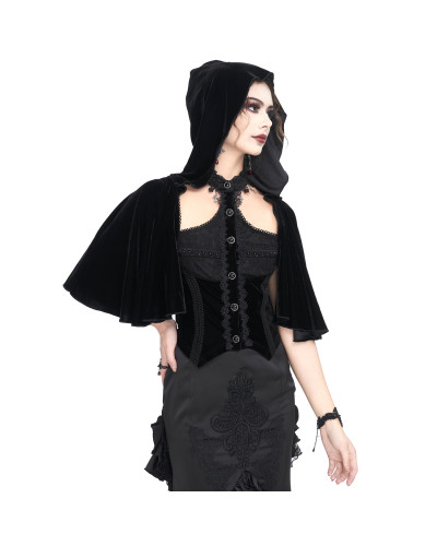 Camiseta Negra con Capucha