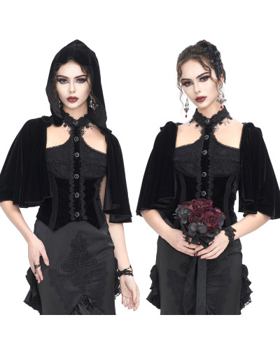 Camiseta Negra con Capucha