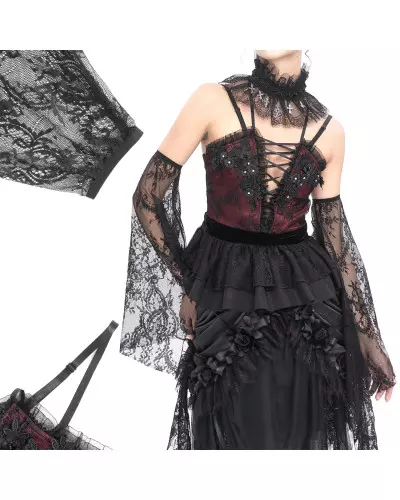 Elegantes Top mit Separaten Ärmeln der Devil Fashion-Marke für 82,50 €