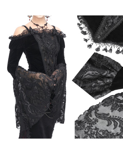 Velvet and Lace T-Shirt
