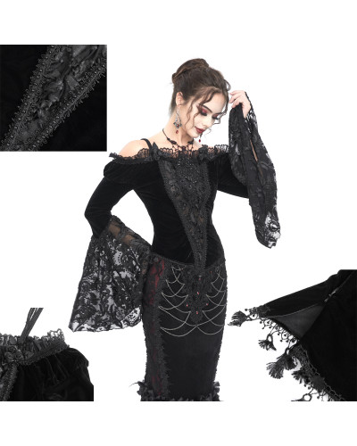 Velvet and Lace T-Shirt