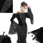 T-Shirt en Velours et Dentelle T-Shirt en Velours et Dentelle