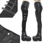 Asymmetrical Pants with Buckles Asymmetrical Pants with Buckles