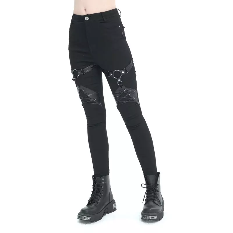 Pants with Rings from Devil Fashion Brand at €69.99