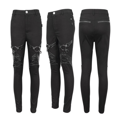 Gothic Hose mit Ringen